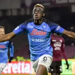 SERIE A: Osimhen scores as Napoli bounce back from Cup exit in 2-0 win over Salernitana