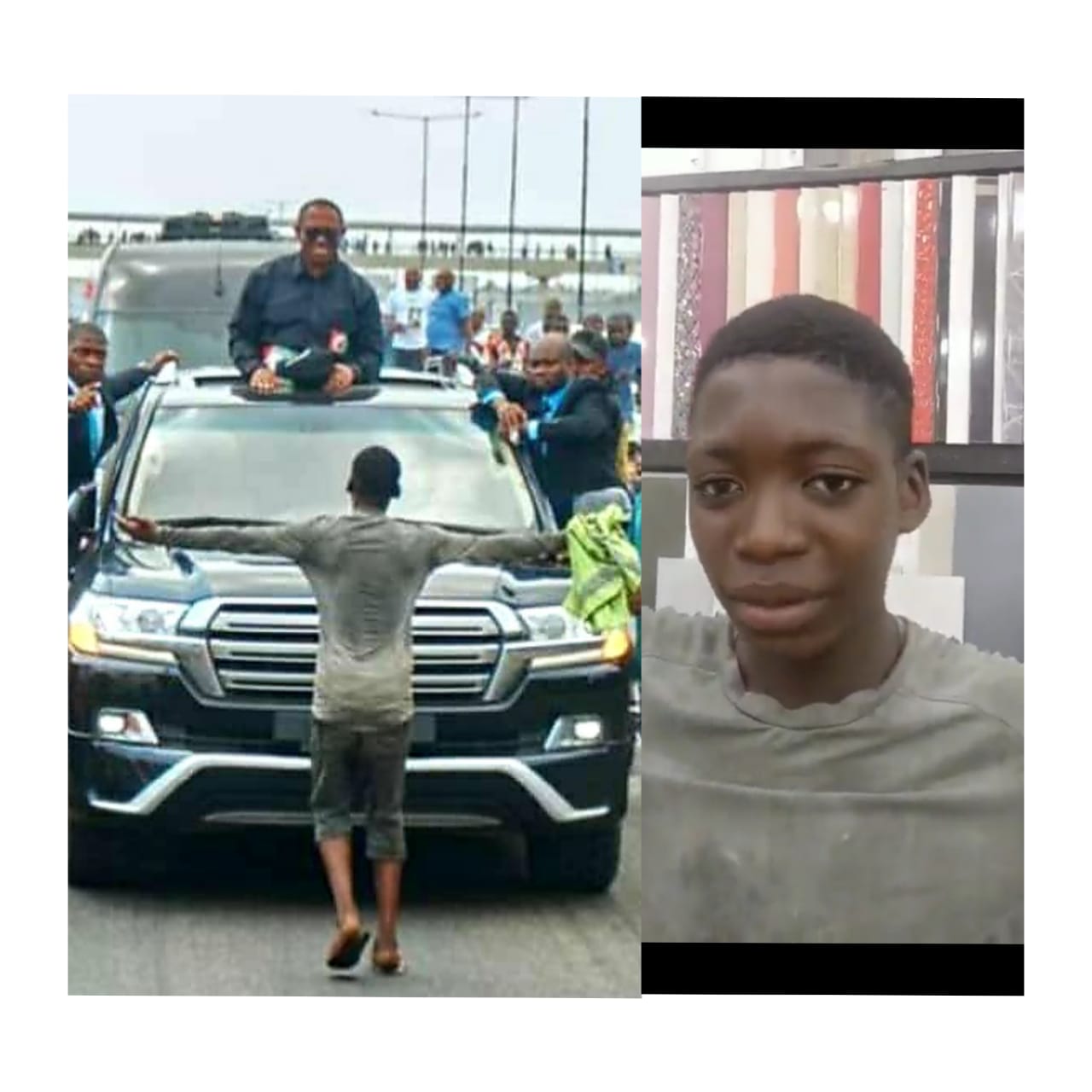 Why I stood in front of Obi’s convoy at Lagos rally –Teenager