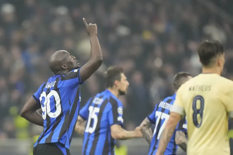 UCL: Lukaku seals vital win for Inter Milan over 10-man Porto