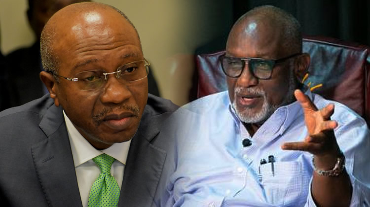 Emefiele acted irresponsibly on policy –Akeredolu