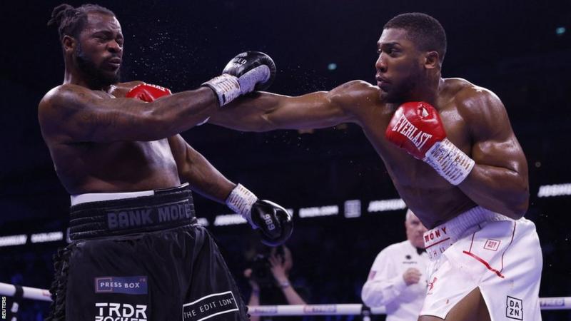 Anthony Joshua eyes Tyson Fury after unanimous win over Jermaine Franklin