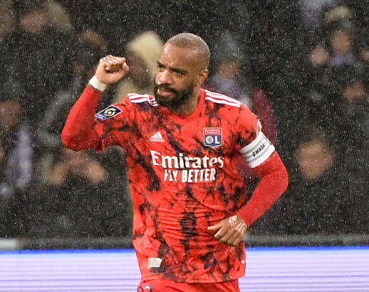 LIGUE 1: Lacazette scores 19th league goal as Lyon defeat Toulouse 2-1