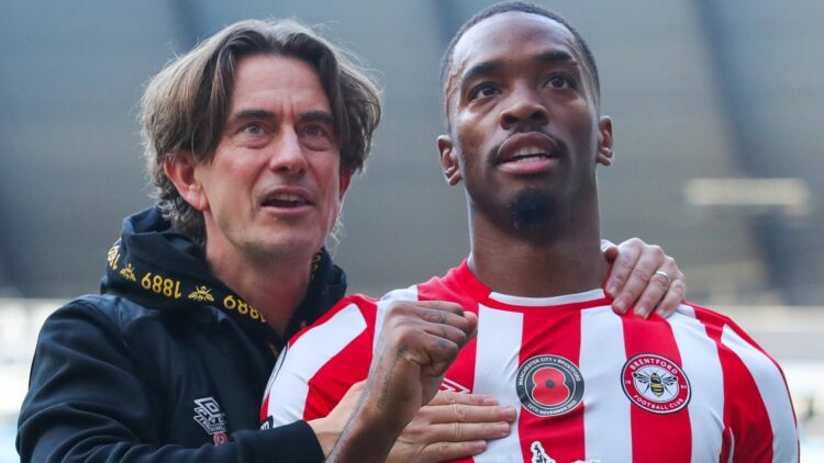 Brentford manager backs Ivan Toney amidst betting ban