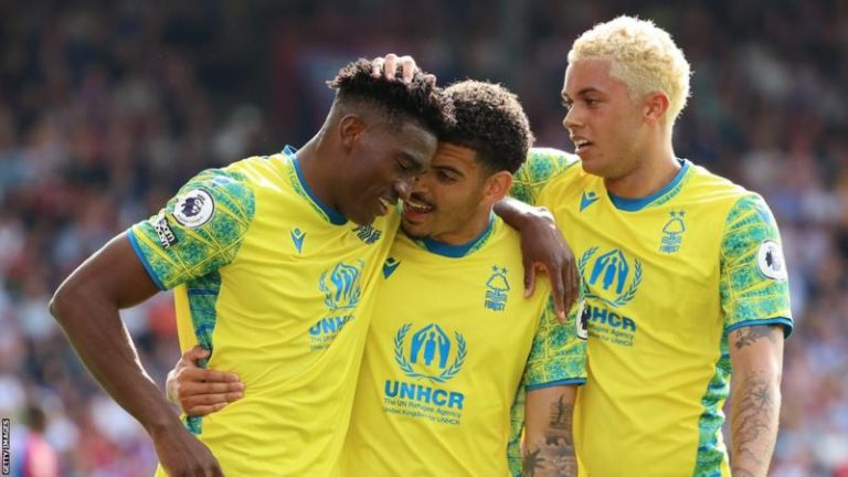 Awoniyi scores again as Nottingham Forest sign out with 1-1 draw with Crystal Palace